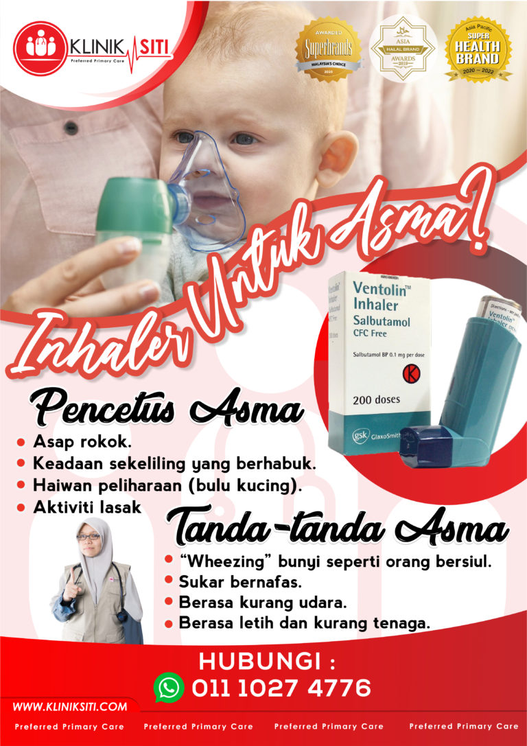 Rawatan Asthma u2013 Klinik Siti